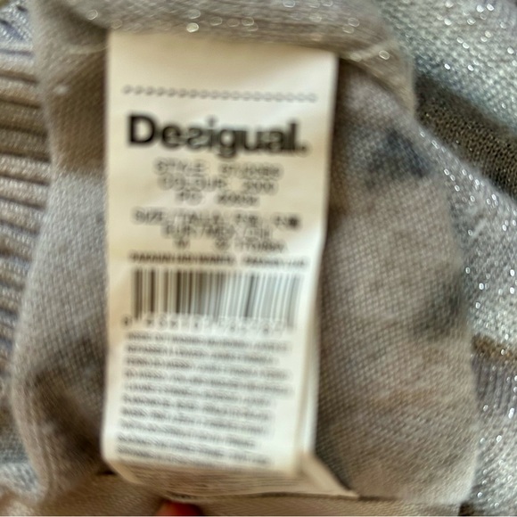 Desigual Bedazzled Tunic Top, Med - Picture 6 of 9